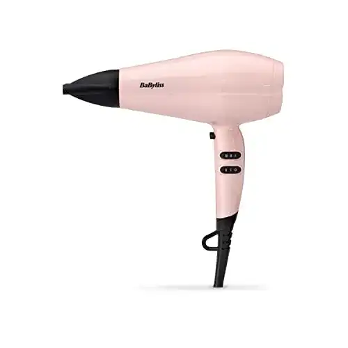 BaByliss Rose Blush Haartrockner 2200 Watt mit Temperatur- und Geschwindigkeitsstufen
