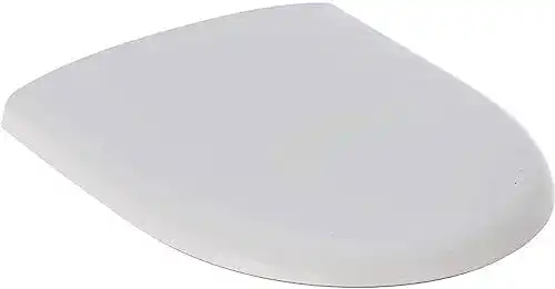 Geberit Renova WC-Sitz ohne Absenkautomatik in Weiß, 37×45 cm