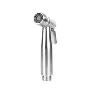 Bidet-Handbrause Deluy Komplett-Set aus gebürstetem Edelstahl