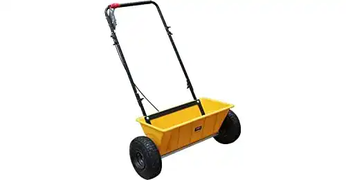 Streuwagen Texas Profi XL für Salz und Rasendünger mit 56 cm Streubreite