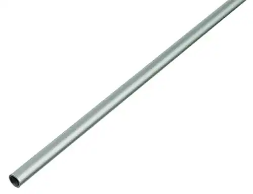 Aluminiumrohr Alberts 471767 Rundrohr aus Aluminium, silber eloxiert