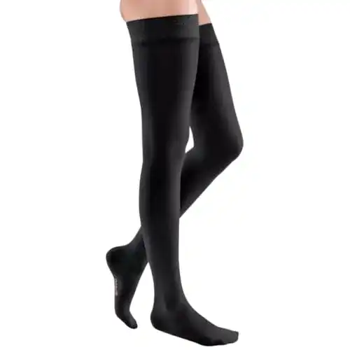 Medi Kompressionsstrümpfe Mediven Elegance 0268513 Oberschenkelstrümpfe CCL2