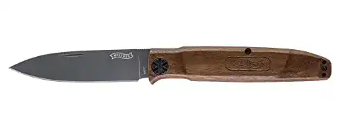 Walther Taschenmesser BKW 5, Klappmesser mit 440C Stahl und Holster