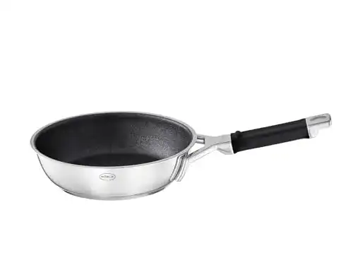 Beschichtete Rösle Silence Pro Bratpfanne aus Edelstahl