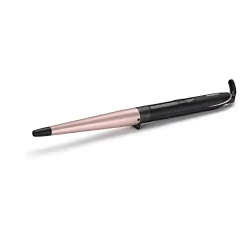 Lockenstab BaByliss Rose Quartz Conical Wand für Beach Waves