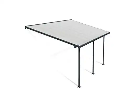 Terrassenüberdachung aus Polycarbonat von Palram Canopia Feria