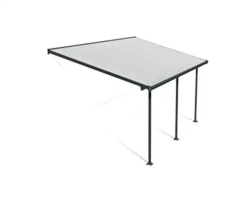 Terrassenüberdachung aus Polycarbonat von Palram Canopia Feria
