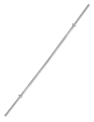 Langhantelstange TrainHard Vollstahl 175 cm 30 mm mit Verschlüssen