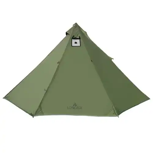 Tipi Zelt Longeek für 2 Personen – Ultraleichtes Campingzelt für Outdoor