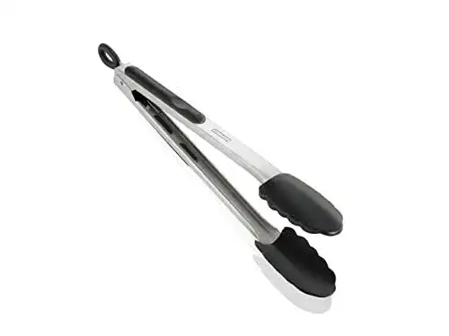 Leifheit Grillzange 31 cm mit Klick-Verschluss für die Küche