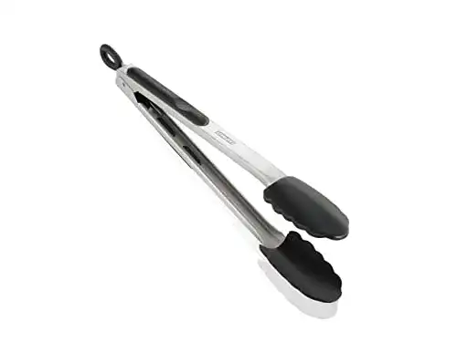 Leifheit Grillzange 31 cm mit Klick-Verschluss für die Küche