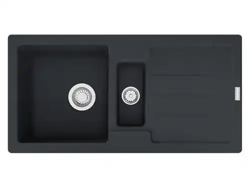 Franke Strata STG 651-86 Onyx Granitspüle in Schwarz