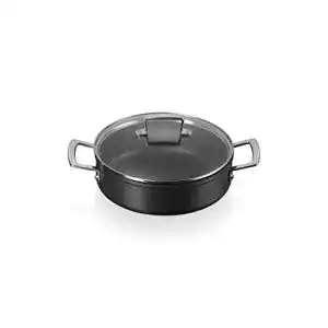 Schmorpfanne Le Creuset Aluminium-Antihaft mit Glasdeckel