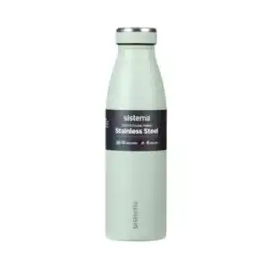 Sistema Hydrate Edelstahl-Trinkflasche 500 ml mit Vakuumisolierung