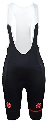 Bibshorts für Damen von Sundried – Gepolsterte Trägerhose für Radsport