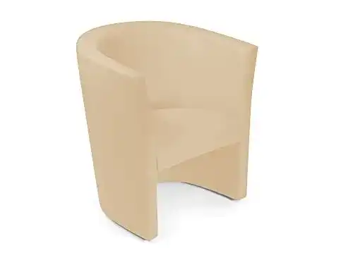 Cocktailsessel Moebel-Eins Charly – Moderner Polstersessel in Beige