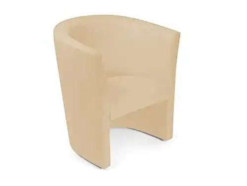 Cocktailsessel Moebel-Eins Charly – Moderner Polstersessel in Beige