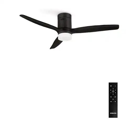 LED-Deckenventilator CREATE WINDCALM mit Beleuchtung und Fernbedienung