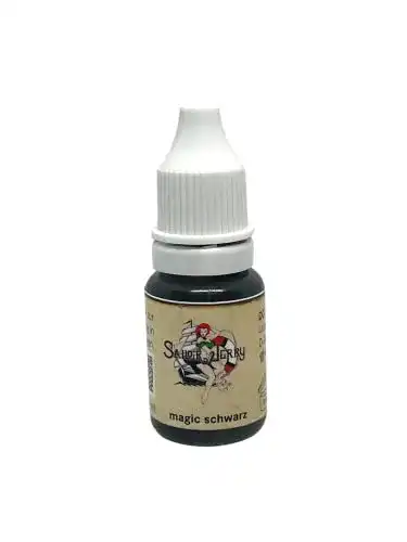 Tattoo-Farbe BizinN Sailor Jerry Magic Black 10ml, vegan und zertifiziert