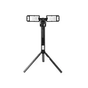 LED Baustrahler mit Stativ Tecpo Duo 5000 Lumen kabellos