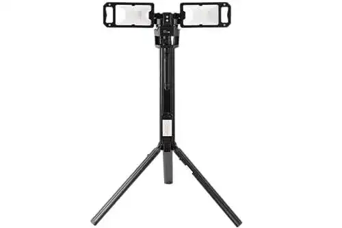 LED Baustrahler mit Stativ Tecpo Duo 5000 Lumen kabellos