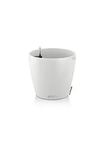 Blumentopf Lechuza Classico Color 18 in Weiß 13261