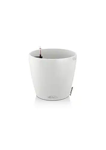 Blumentopf Lechuza Classico Color 18 in Weiß 13261