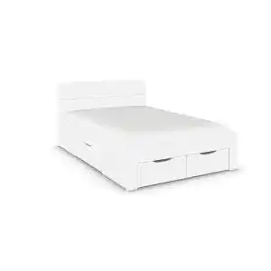 Stauraumbett 140×200 mit Unterbau von Rauch Möbel Flexx