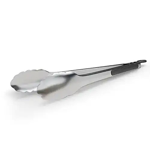 Grillzange NATUMO Edelstahl 30 cm – Küchen- und Servierzange