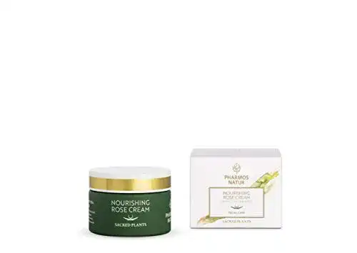 Rosencreme Pharmos Natur Green Luxury – Gesichtspflege mit Rose
