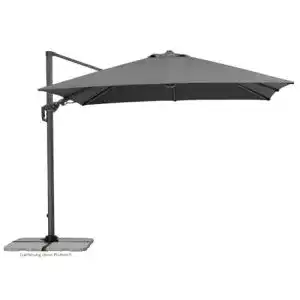 Schneider Sonnenschirm Rhodos Twist – Flexibler Gartenschirm mit Schwenkmechanismus