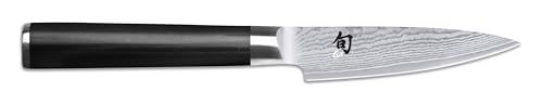 Officemesser Shun KAI Classic mit 9 cm Klingenlänge aus Damaststahl