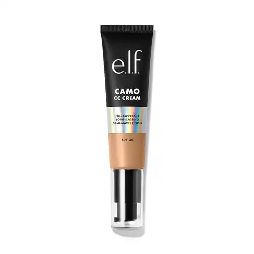 E.l.f. Camo CC Cream – Mittel- bis volldeckende Foundation mit LSF 30