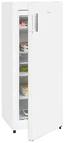 Exquisit Gefrierschrank GS231-NF-H-010E in Weiß mit 155 Litern