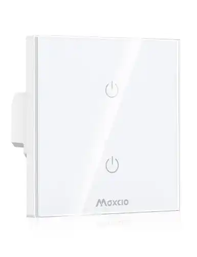 Maxcio Smart Home Lichtschalter mit WLAN und Sprachsteuerung
