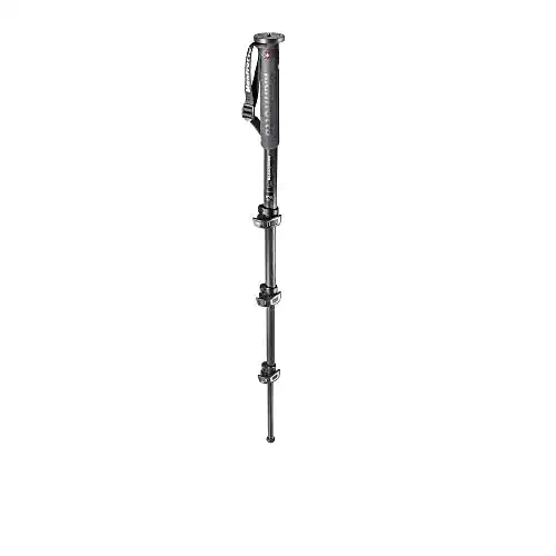 Einbeinstativ Manfrotto MPMXPROC4 in Schwarz für Fotografie