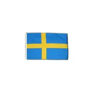 Schwedenflagge 30 x 45 cm aus reißfestem Polyester