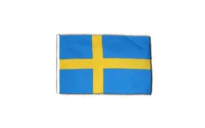 Schwedenflagge 30 x 45 cm aus reißfestem Polyester