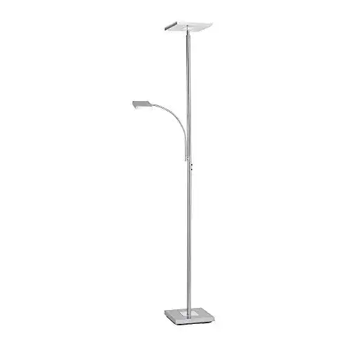 Stehlampe Büro SellTec LED dimmbar mit Deckenfluter