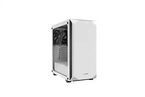 Be Quiet Pure Base 500 Window White PC-Gehäuse mit optimierter Luftzirkulation