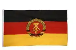 DDR Flagge Digni XXL 150 x 250 cm – Fahne Deutschland