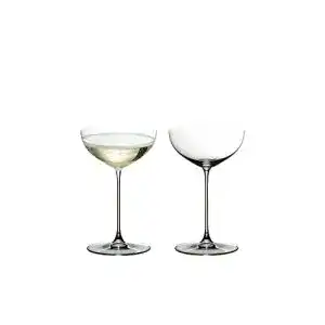 Riedel 6449/09 Veritas Coupe/Cocktail Gläser Set, 2-teilig
