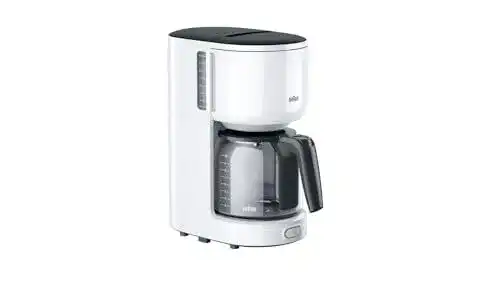 Braun PurEase Kaffeemaschine KF 3100 WH in Weiß