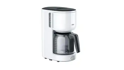 Braun PurEase Kaffeemaschine KF 3100 WH in Weiß