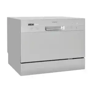 Tischgeschirrspüler Exquisit GSP206-030F in Silber, freistehend