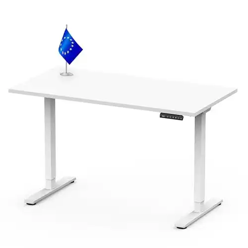 Höhenverstellbarer Schreibtisch von Flexispot mit Motor und Memory-Funktion