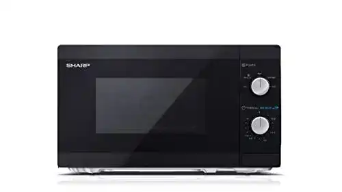 Sharp Mikrowelle MS01E mit 800 Watt Leistung
