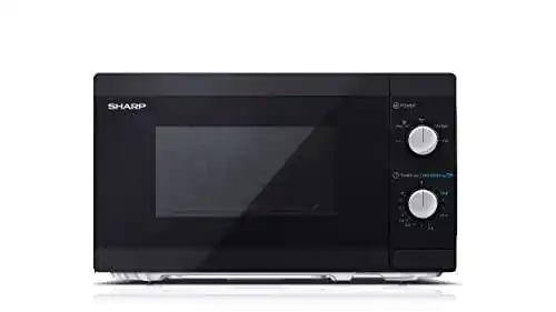 Sharp Mikrowelle MS01E mit 800 Watt Leistung