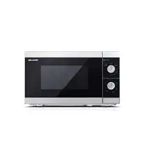 Sharp Mikrowelle YC-MG01E-S mit Grill und 20 Litern Kapazität