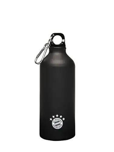 Alu-Trinkflasche FC Bayern München aus Aluminium mit 0,6 Liter Füllmenge